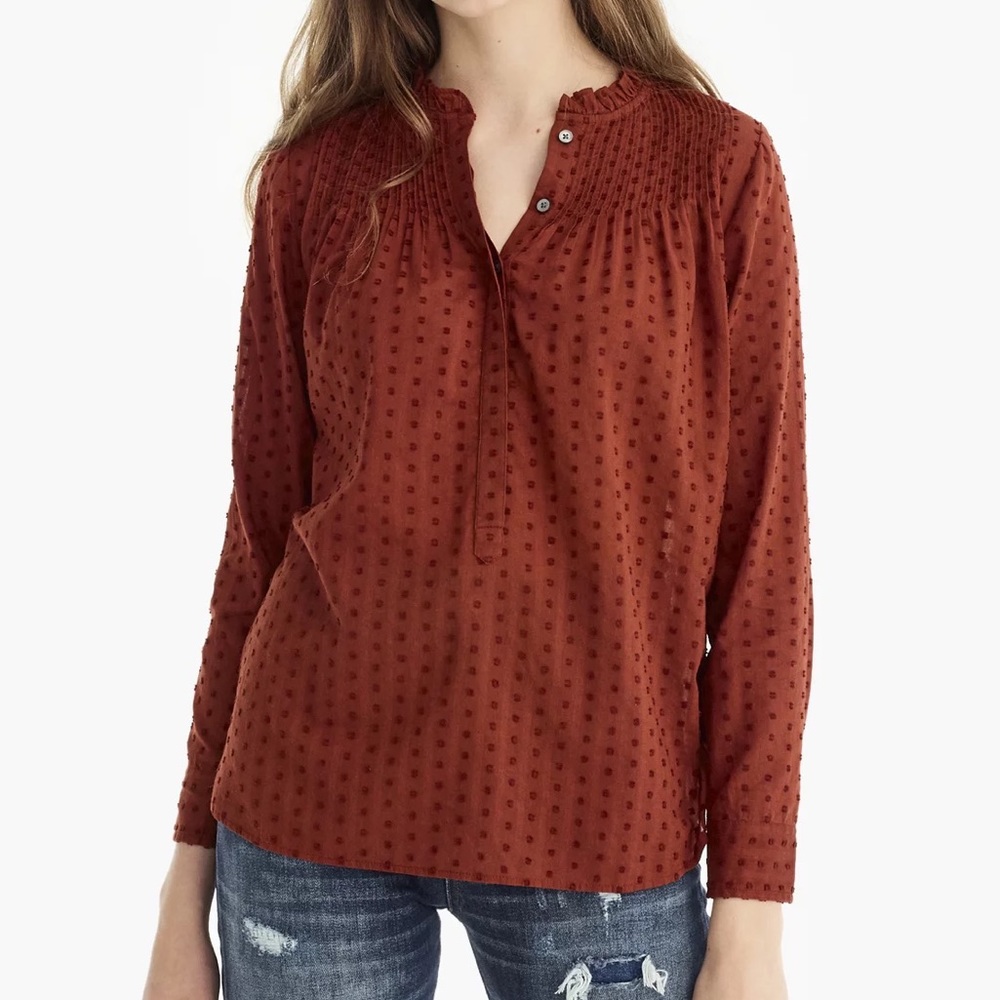 Point Sur clip dot blouse